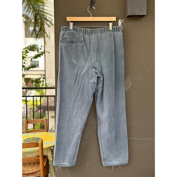 Royal Robbins Men's Medium Buckle Front Rugged Cotton Gray Hiking Pants Workwear - Picture 2 of 7